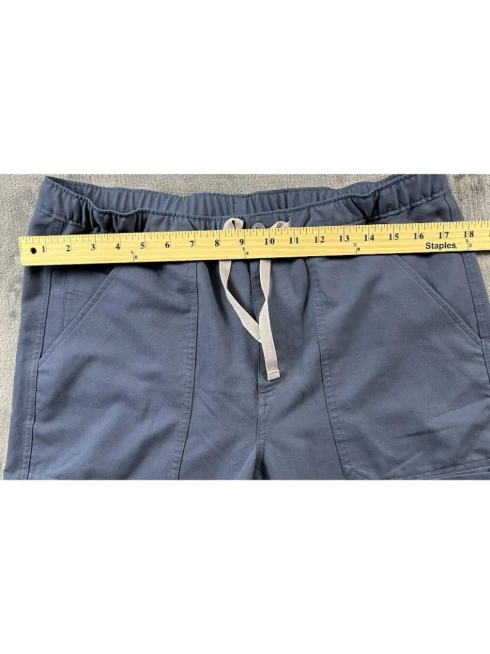 Figs Scrubs Pants Size Medium Blue Style TM3001